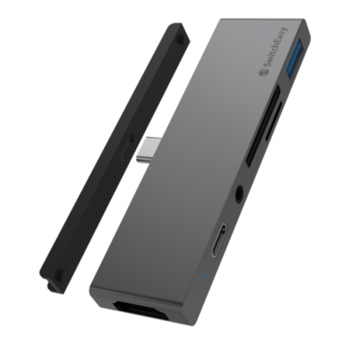 Переходник SwitchEasy SwitchDrive 6-in-1 USB-C Cable HUB Space Gray