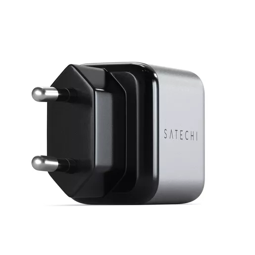 Сетевая зарядка Satechi 20W USB-C PD Wall Charger Space Gray