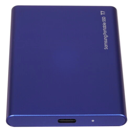 Внешний SSD Samsung T7 500ГБ USB Type-C 3.2 Indigo Blue