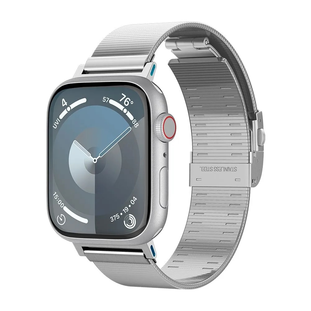 Ремешок Spigen Sleek Link для Watch 42/44/45/49 Silver