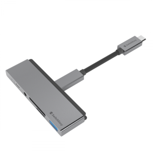 Переходник SwitchEasy SwitchDrive 6-in-1 USB-C Cable HUB Space Gray