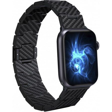 Ремешок Pitaka Retro для Apple Watch 40-49 mm Carbon Black