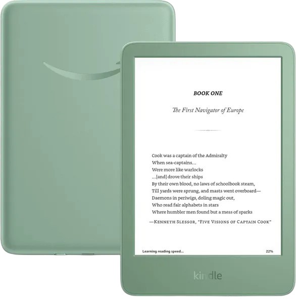 Электронная книга Amazon Kindle 11 2024 16Gb Matcha (без рекламы)