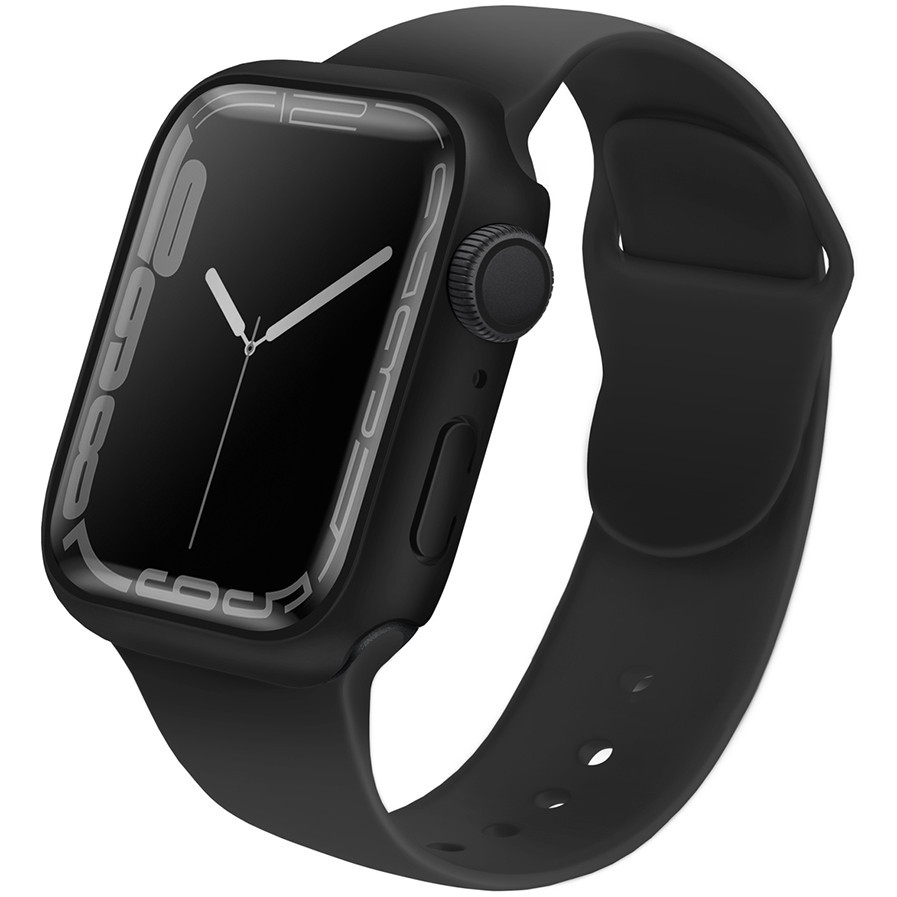 Чехол со стеклом Uniq Legion +9H Curved glass для Apple Watch 7 41 мм