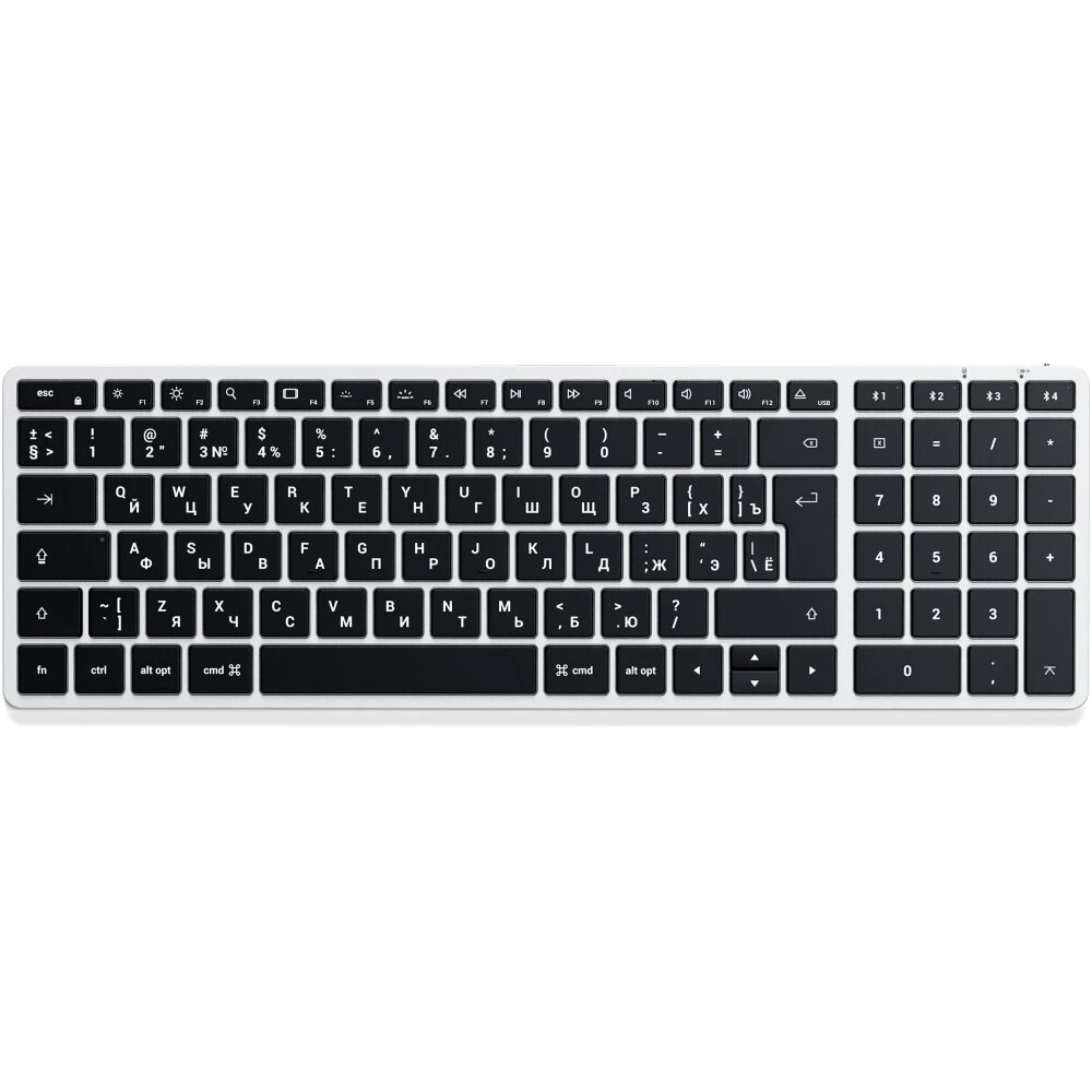Беспроводная клавиатура Satechi Slim X2 Bluetooth Backlit Keyboard with Numeric Keypad