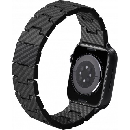 Ремешок Pitaka Retro для Apple Watch 40-49 mm Carbon Black