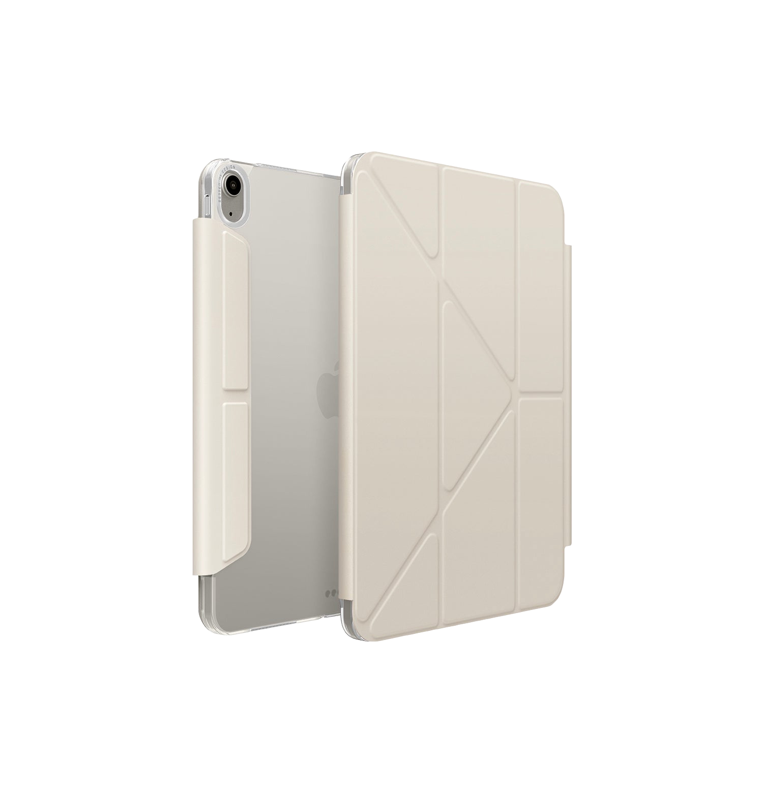 Чехол для iPad Air 11 (2024/2025) Uniq Camden Click Ivory (Уцененный)