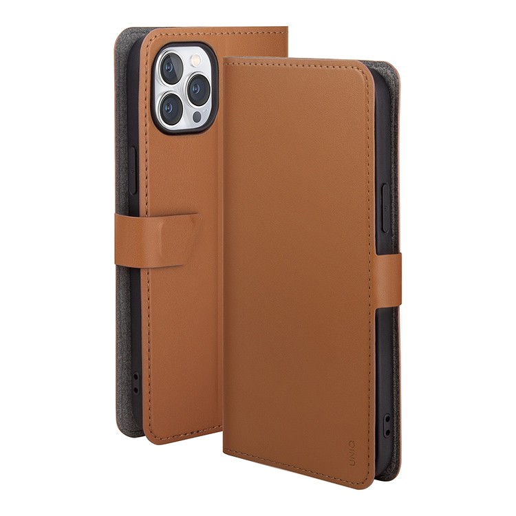 Чехол-книжка для iPhone 14 Pro Uniq Journa Heritage