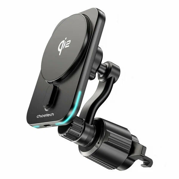 Автомобильное беспроводное зарядное устройство Choetech Qi2 MagLeap Wireless Car Charger 15W