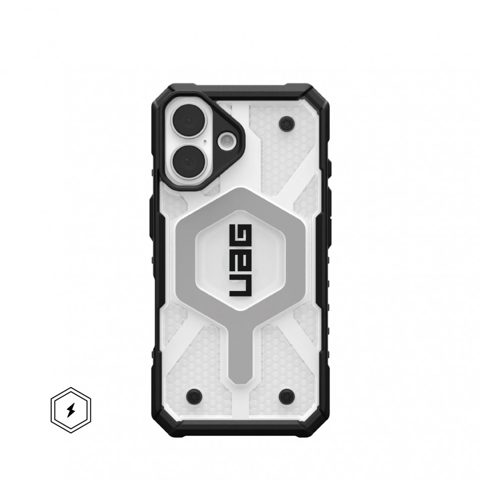 Защитный чехол UAG Pathfinder Clear Magsafe iPhone 16 Ice