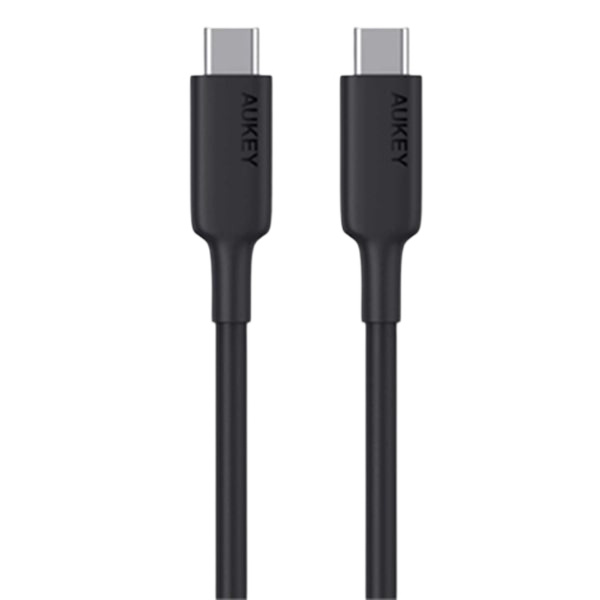 Кабель AUKEY CB-CD23 USB-C to USB-C 5A 100W 1m Black