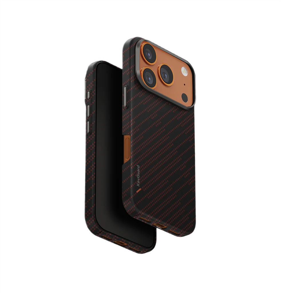 Защитный чехол UNIQ KEVA Edge Full Kevlar (MagSafe) для iPhone 17 Pro