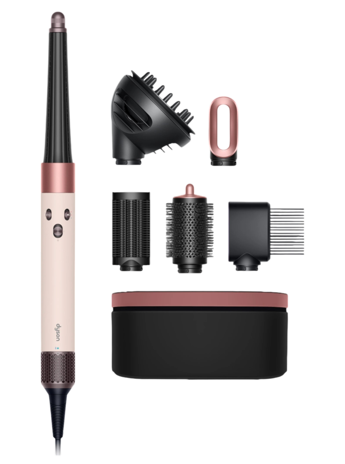 Стайлер Dyson HS08 Airwrap ID Long Diffuse Curly+Coily Ceramic Pink/Rose