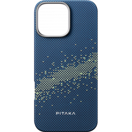 Чехол Pitaka StarPeak Tactile Woven case для iPhone 16 Pro Max Milky Way Galaxy