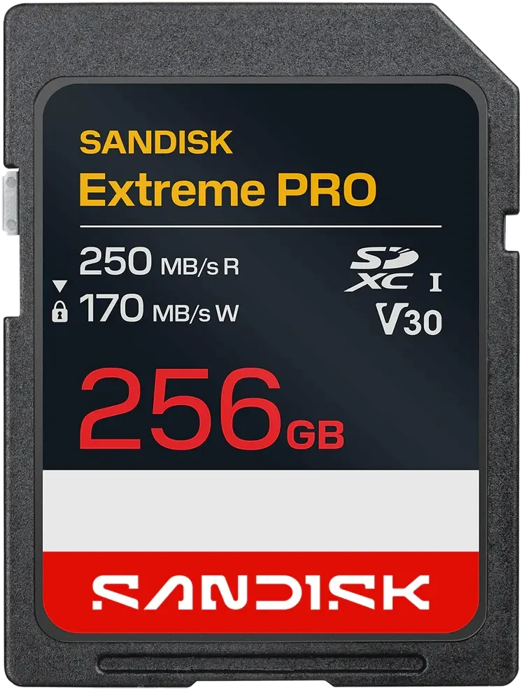 Карта памяти SD SanDisk Extreme Pro UHS-I 256GB