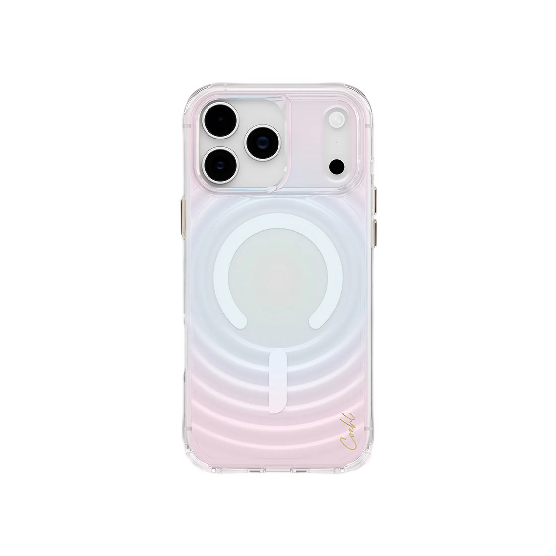 Защитный чехол UNIQ COEHL IML VELA (MagSafe) для iPhone 17 Pro Max Iridescent