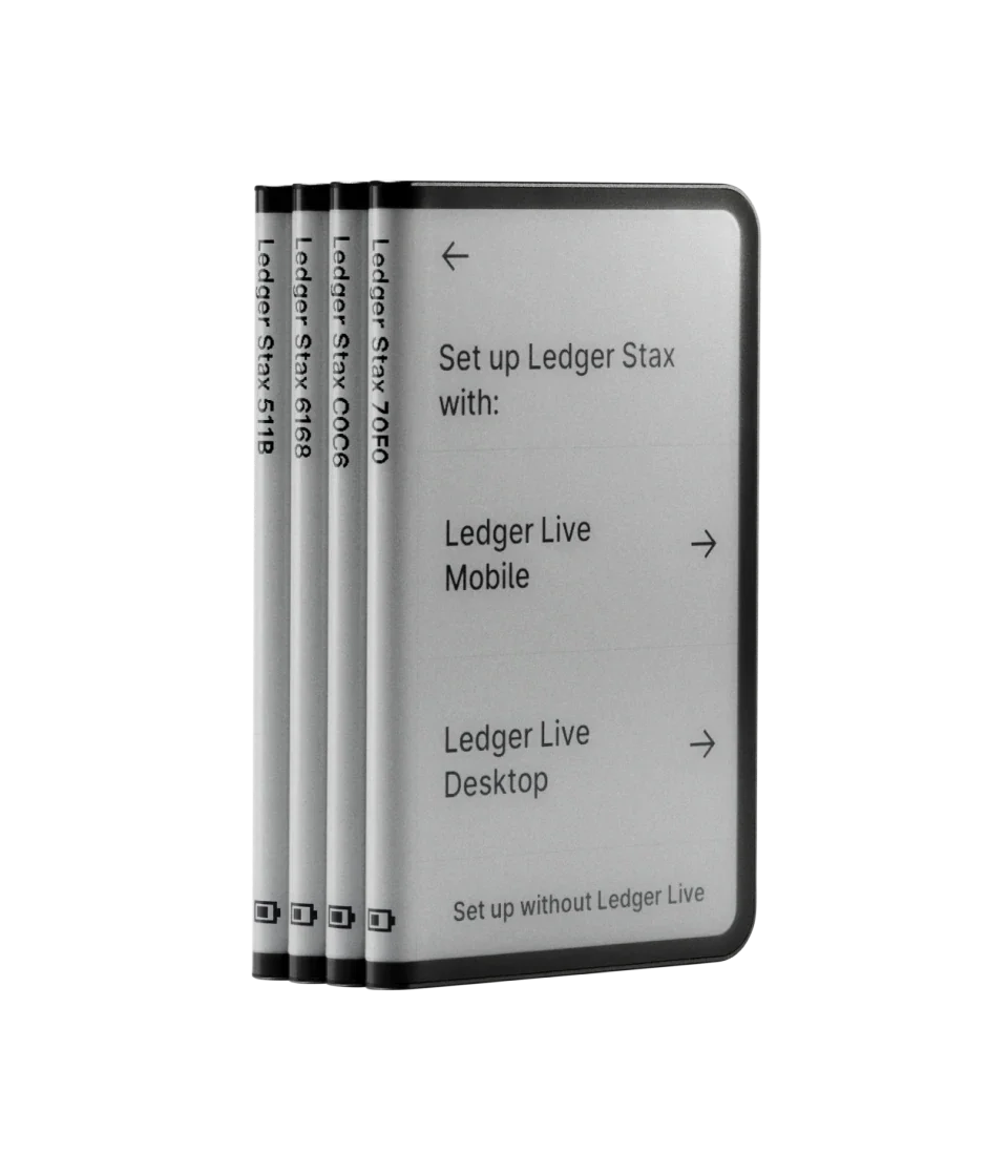 Аппаратный криптовалютный кошелёк Ledger Stax