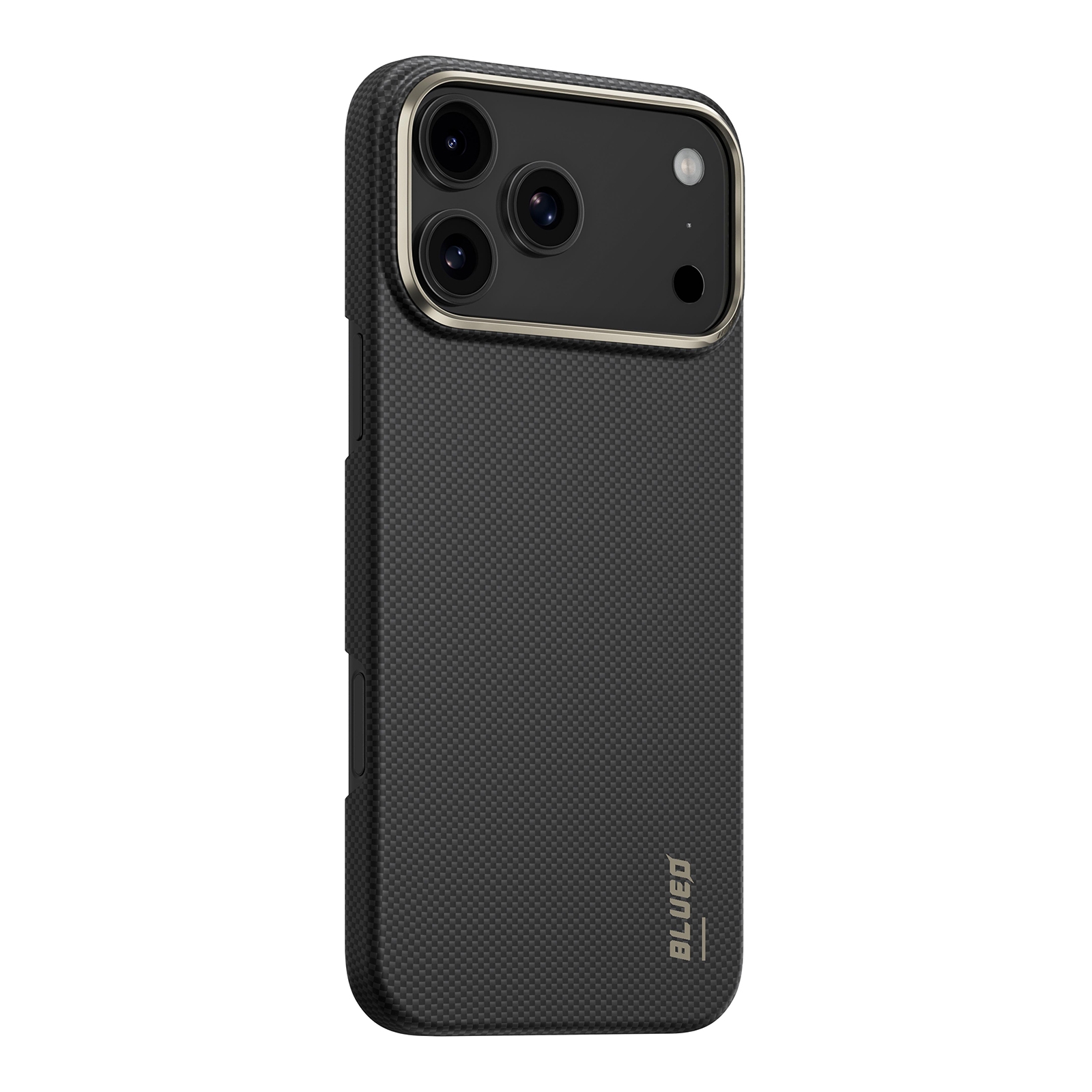 Защитный чехол Blueo для iPhone Air, Air Aramid Fiber (Kevlar) 600D (MagSafe) Black