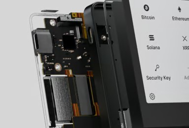 Аппаратный криптовалютный кошелёк Ledger Flex Graphite