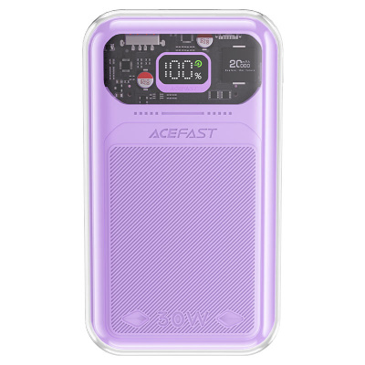 Внешний аккумулятор ACEFAST M2-20000 Sparkling Series 30W Purple Alfa