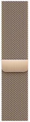 Часы Apple Watch Series 8 41mm Gold Stainless Steel Case with Gold Milanese Loop (GPS+Cellular)