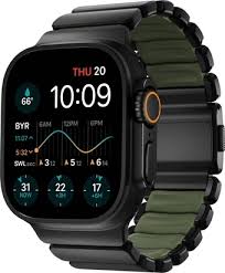 Ремешок Nomad Stratos Band 44/45/46/49mm Forest Green / Hardware Black