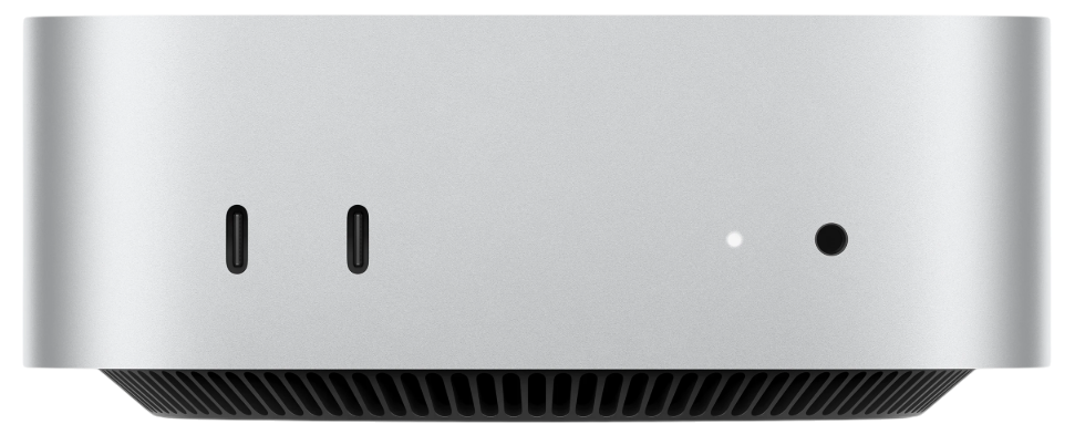 Apple Mac mini (Apple M6, 12-core CPU / 12-core GPU), 16GB, SSD 256GB Silver (2.5 Gigabit Ethernet)