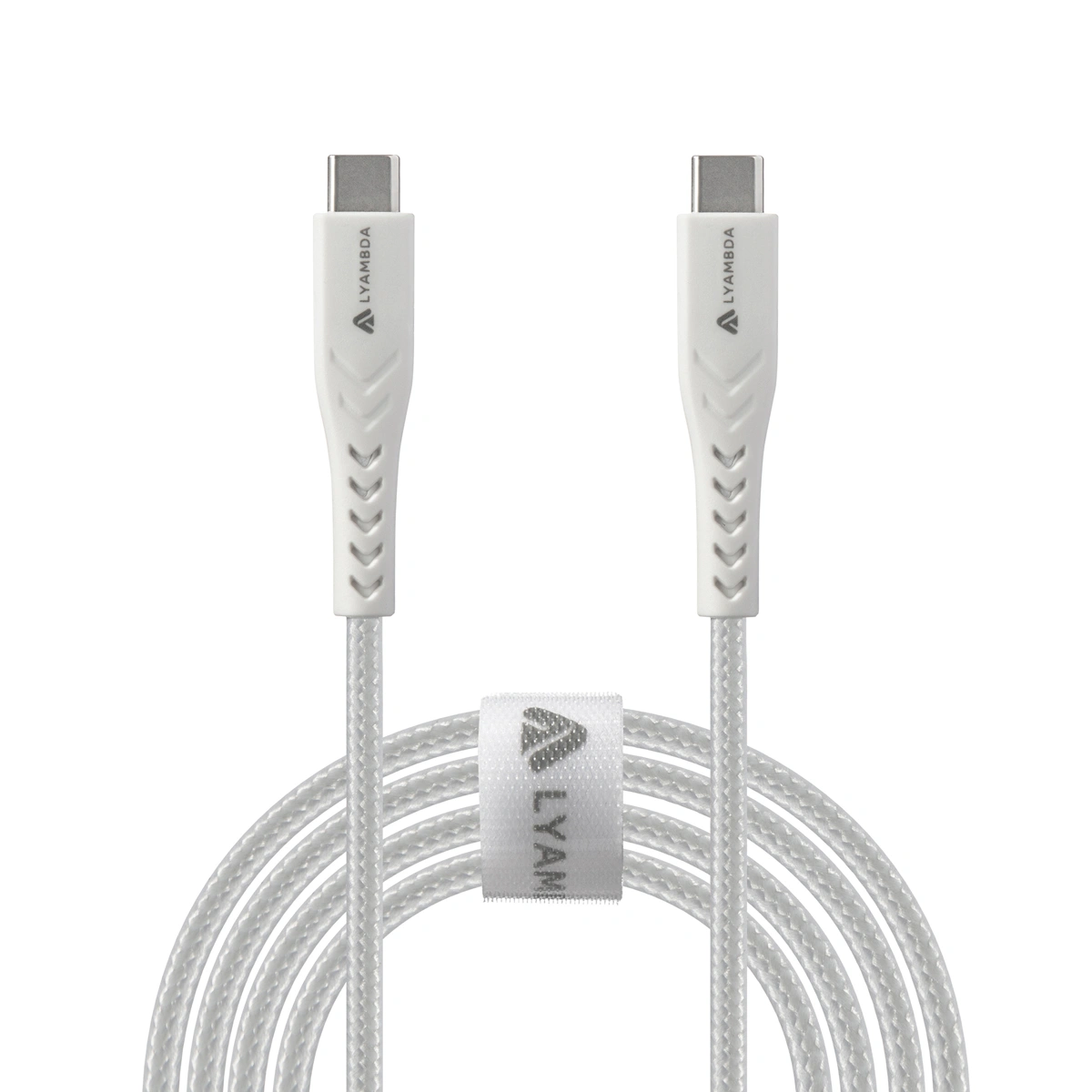 Кабель Lyambda USB-C to USB-C 1m