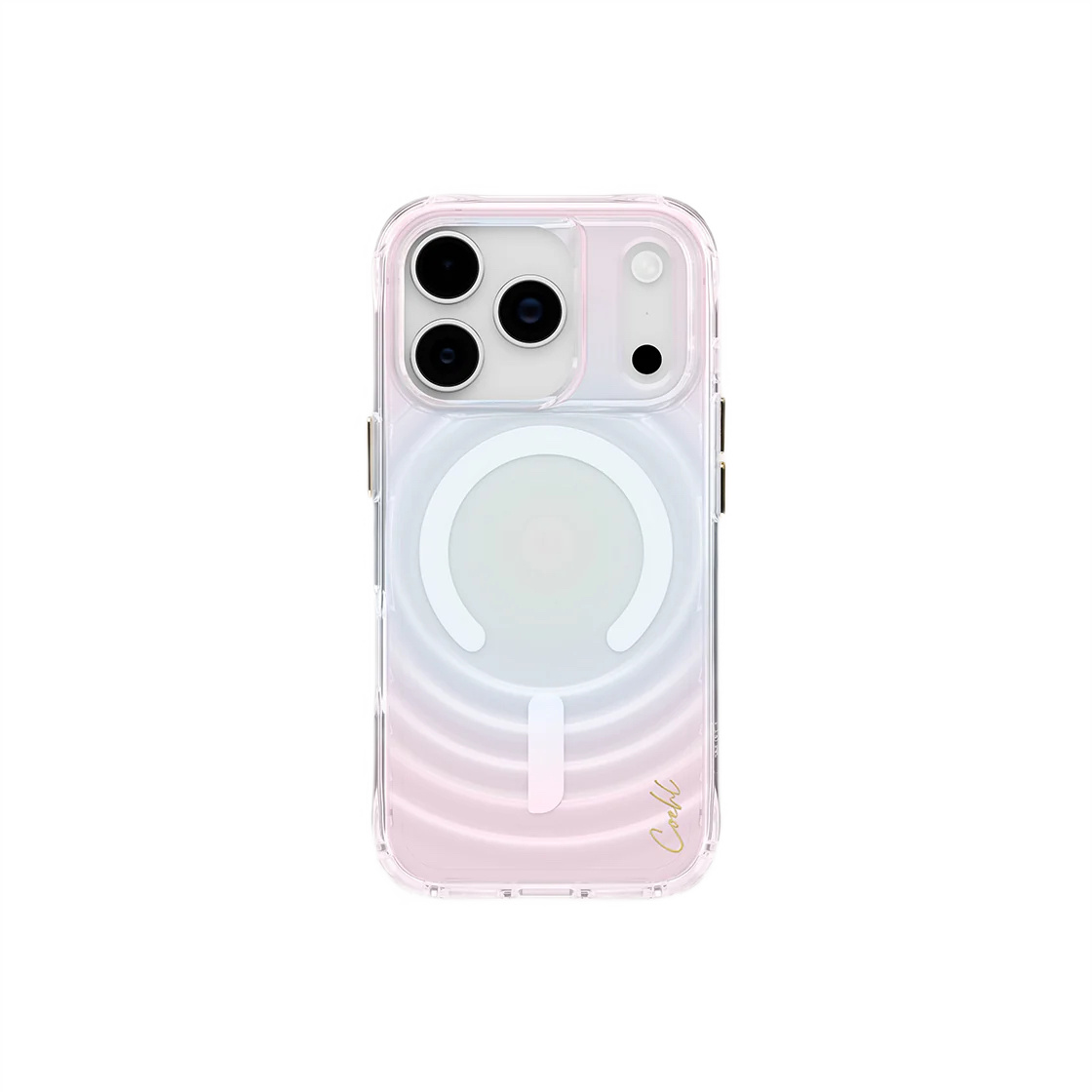 Защитный чехол UNIQ COEHL IML Vela (MagSafe) для iPhone 17 Pro Iridescent