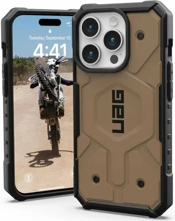 Защитный чехол UAG Pathfinder MagSafe iPhone 15 Pro Dark Earth
