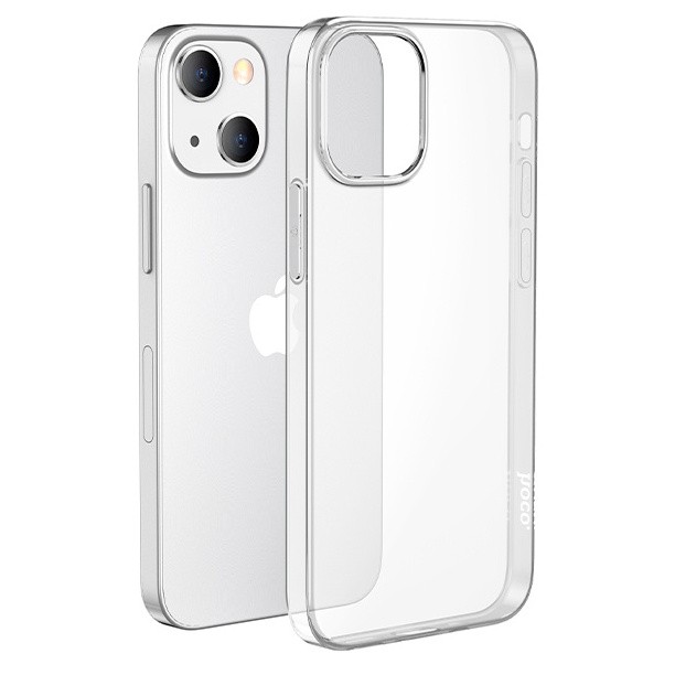 Чехол HOCO Light Series TPU для iPhone 15 Plus Transparent