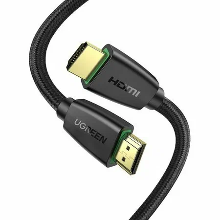 Кабель Ugreen HD118 (40409) HDMI Male To Male Cable with Nylon Braid 1.5m Black