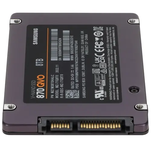 Твердотельный накопитель Samsung 870 QVO 8ТБ SATA