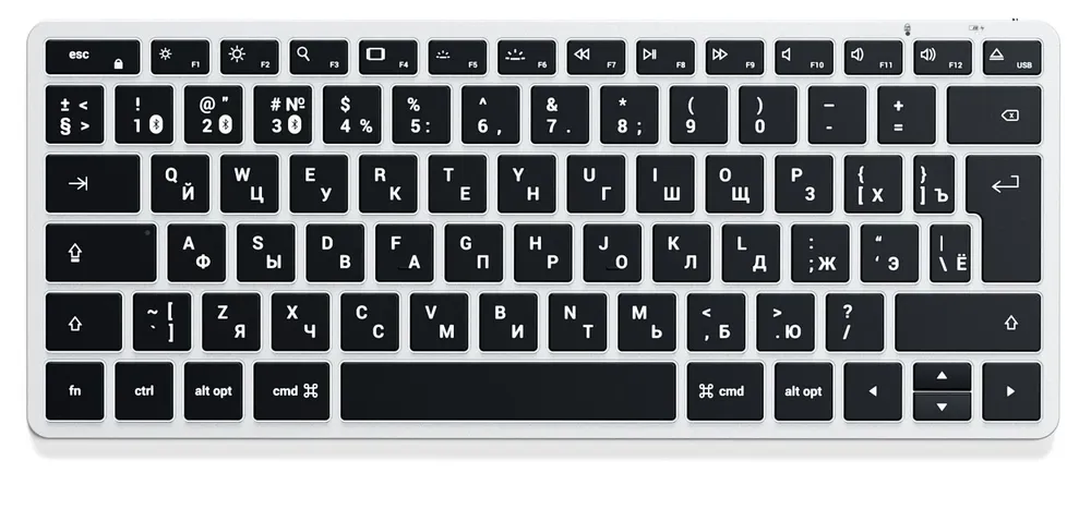 Беспроводная клавиатура Satechi Slim X1 Bluetooth Backlit Keyboard