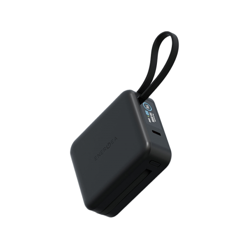 Внешний аккумулятор Energea Magpac Mini Plus Wireless Power Bank 10000mAh With Build in USB-C Cable & Display Black
