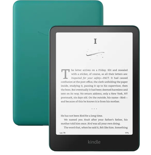 Электронная книга Amazon Kindle PaperWhite 2024 16Gb Jade (с рекламой)