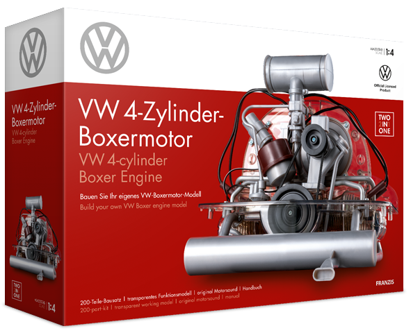 Конструктор Franzis VW Boxermotor 2 в 1 1:4
