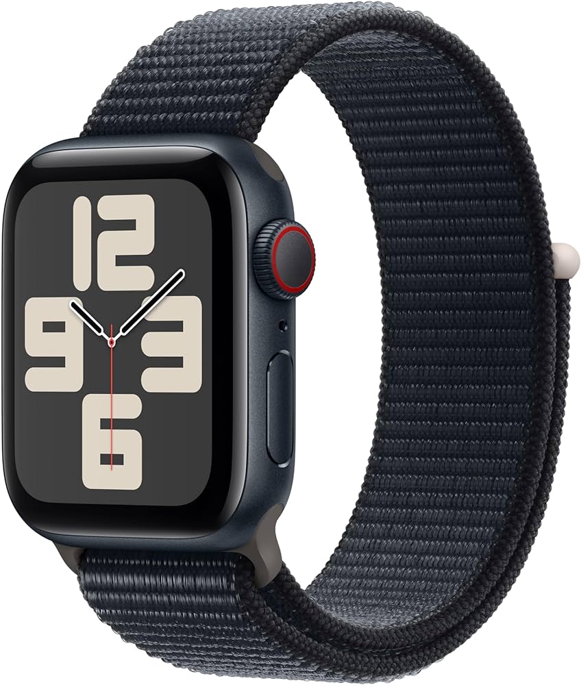 Часы Apple Watch SE (2023) 40mm Midnight Aluminum Case with Midnight Sport Loop (GPS)