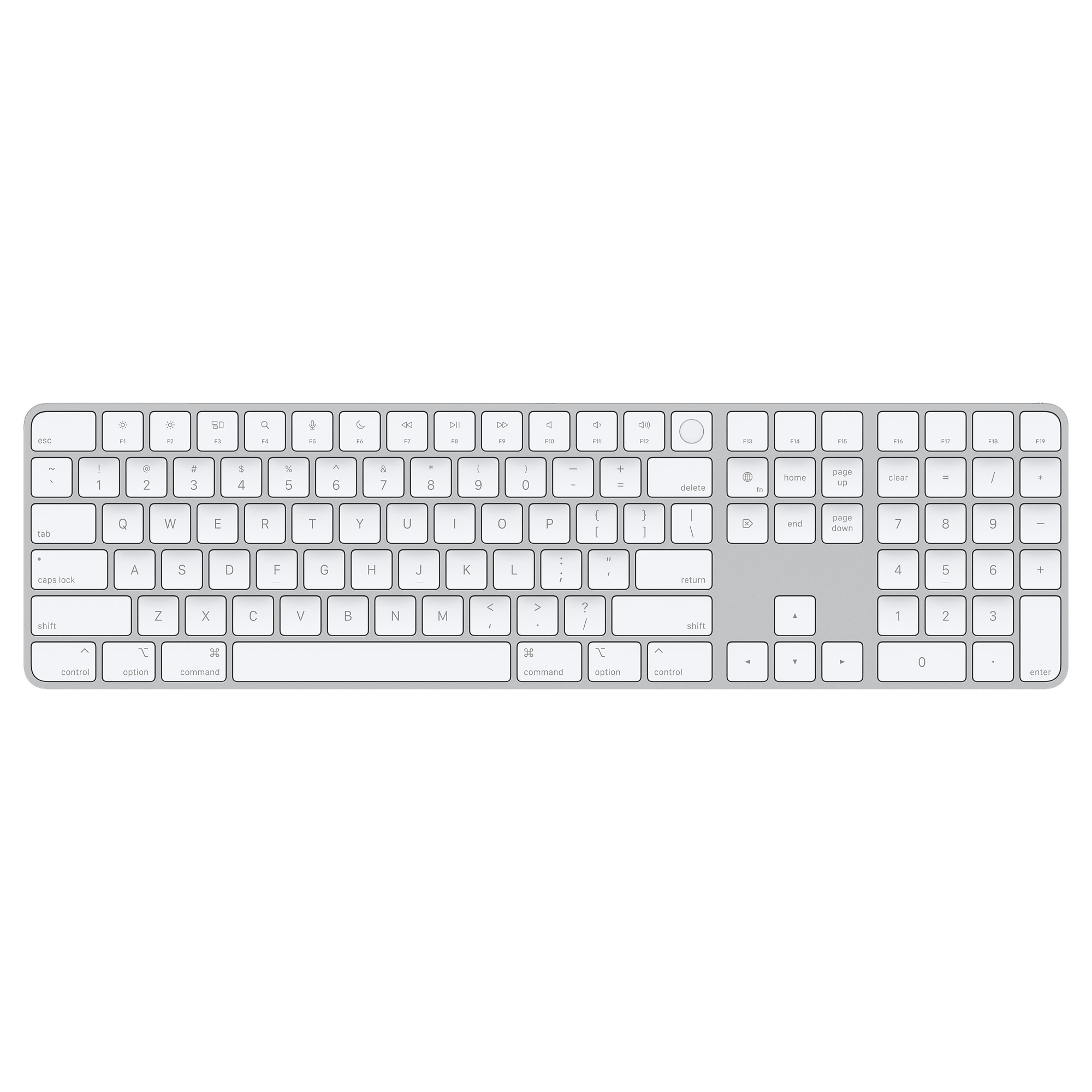 Клавиатура Apple Magic Keyboard с Touch ID с цифровой панелью 