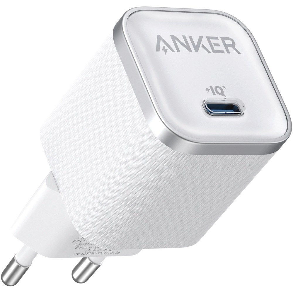 Сетевое зарядное устройство Anker Nano Charger 45W USB Type-C White
