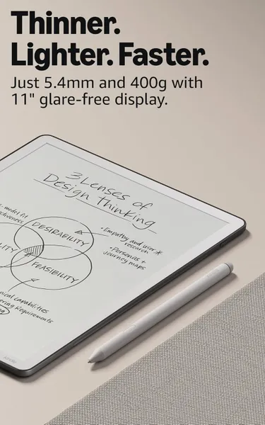 Электронная книга Amazon Kindle Scribe (2025) 32Gb with Premium Pen Graphite (с подсветкой)
