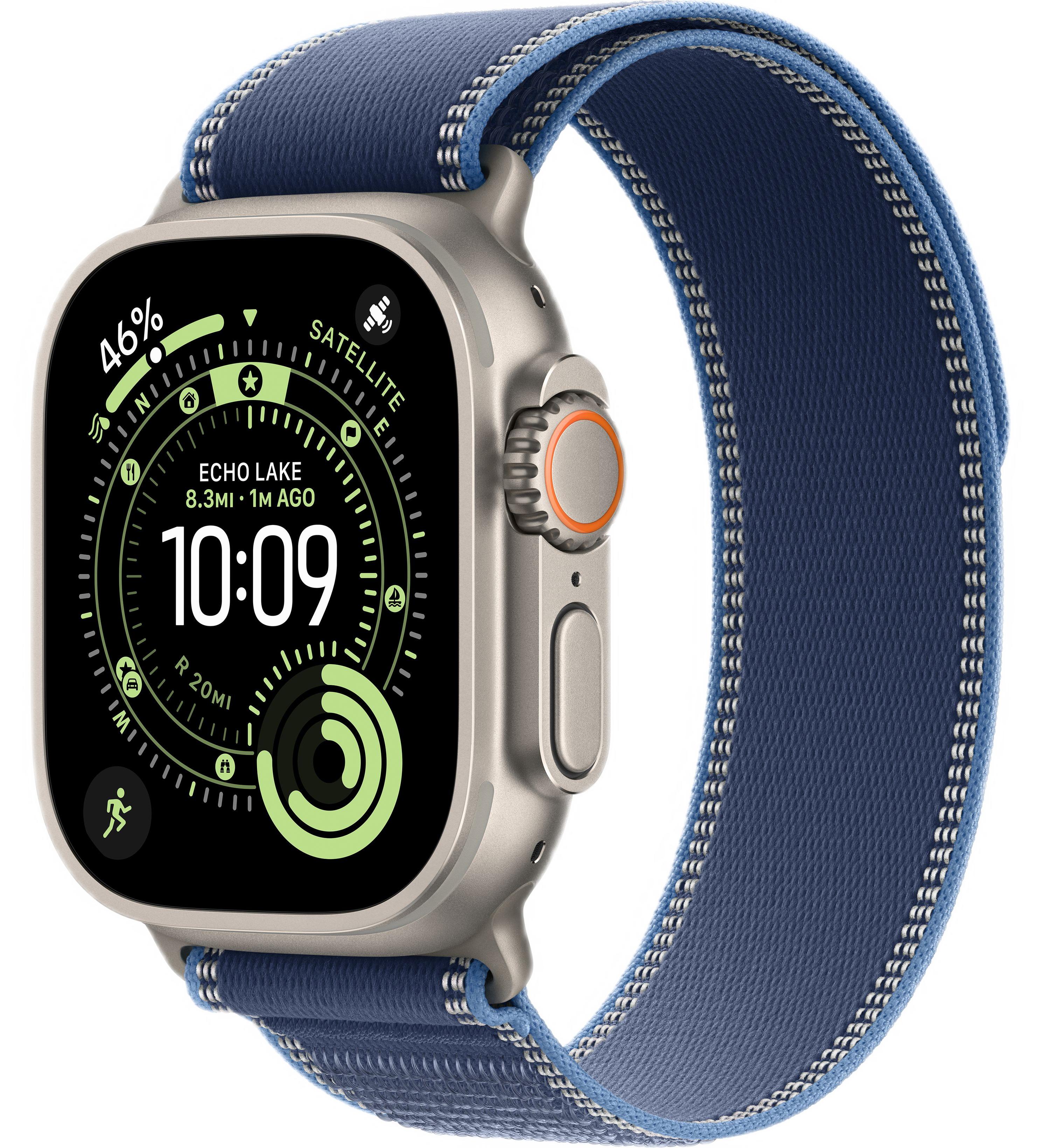 Apple Watch Ultra 3 (2025) Titanium Case Trail Loop Band