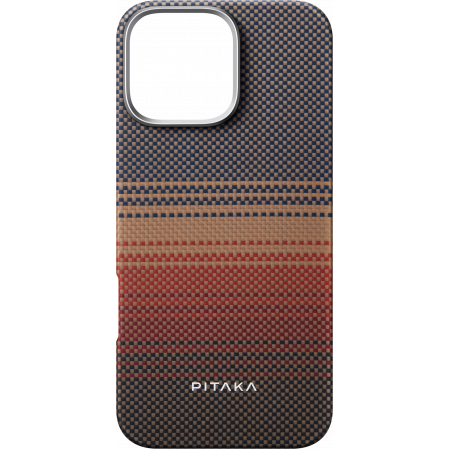 Чехол Pitaka Tactile Woven Case для iPhone 16 Pro Max Sunset