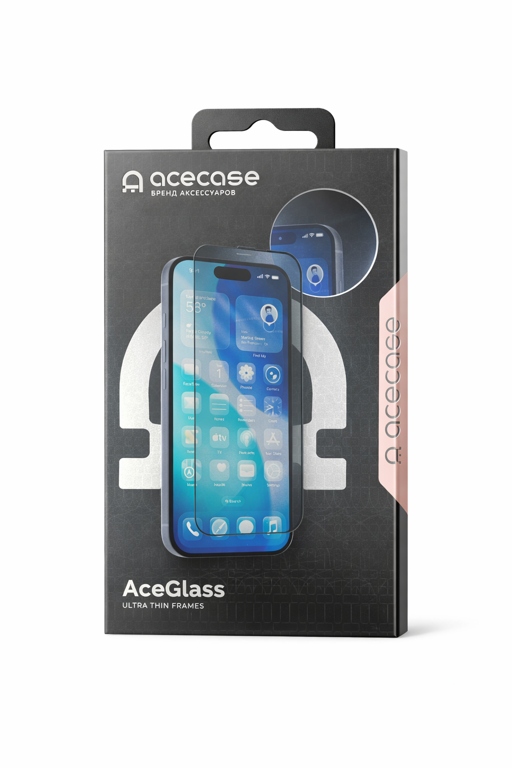 Защитное стекло AceCase - AceGlass для iPhone Air