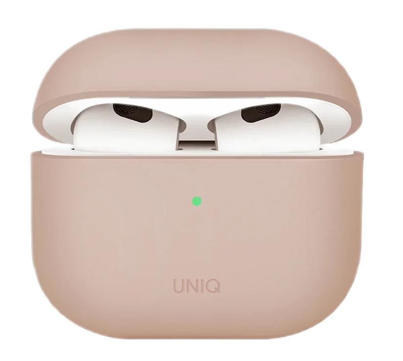 Чехол Uniq LINO Liquid Silicone для AirPods 4 Pink