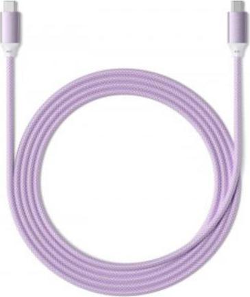 Кабель Satechi 100W USB-C to USB-C 2m Purple