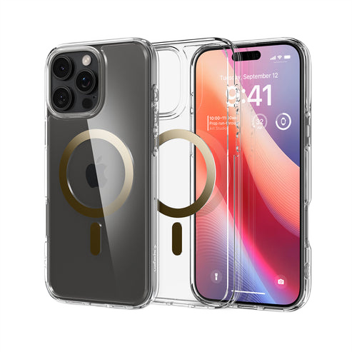 Чехол Spigen Ultra Hybrid MagSafe для iPhone 16 Pro Max Gold