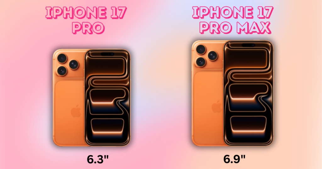 Дисплей у 17 Pro и 17 Pro Max