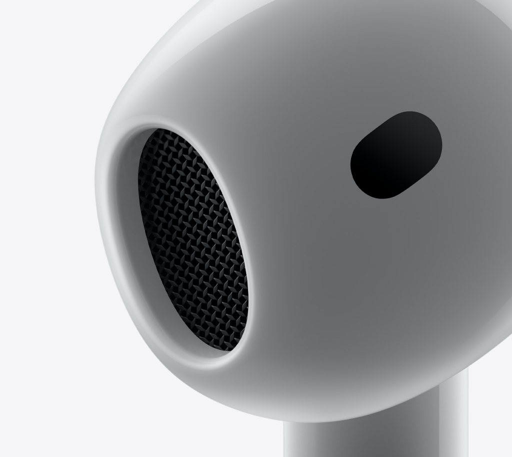 AirPods 4 сбоку — купить на savensale.ru AirPods 4 сбоку — Apple звук с погружением | savensale