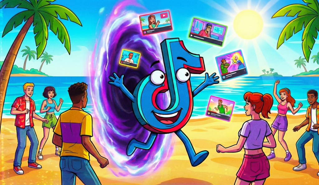 тикток не работает